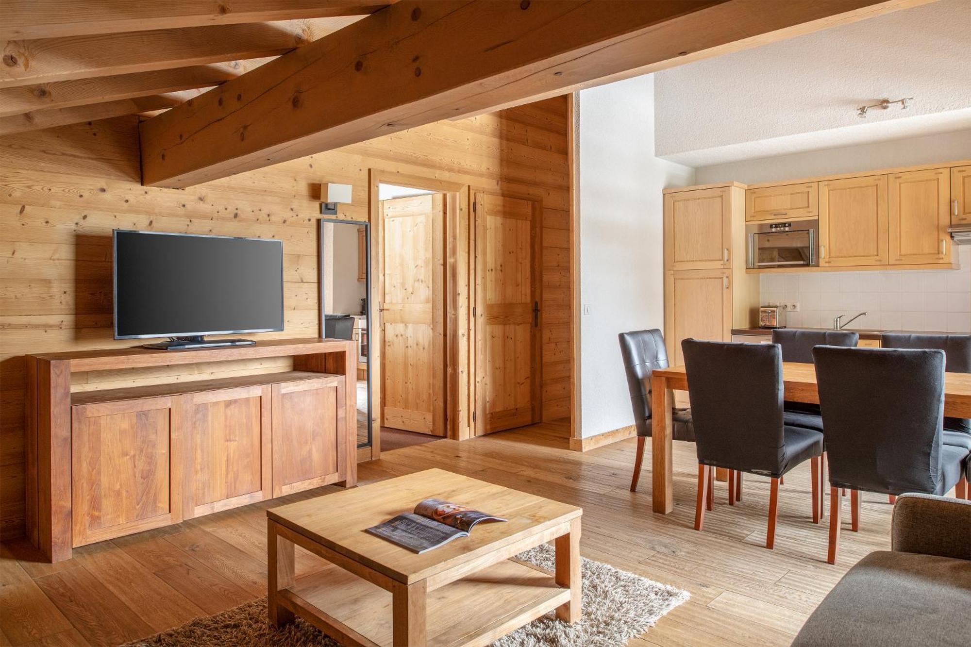 ドルミオ リゾート レ ポルト デュ モンブラン ヴァロルシーヌ 部屋 写真